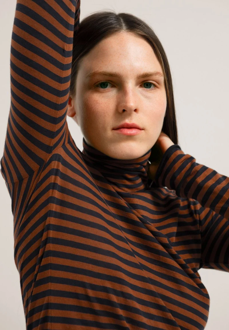 MALENAA STRIPES | ginger-night sky