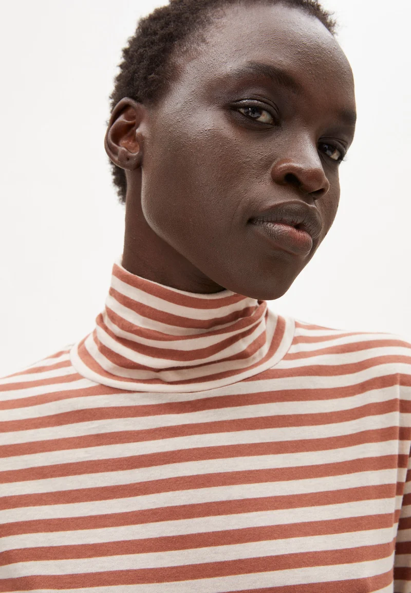 MALENAA STRIPES | light desert-copper glow