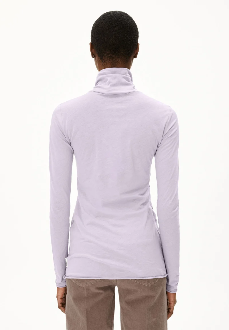 GRAZILIANAA SOFT LANGARMSHIRT | frozen lavender