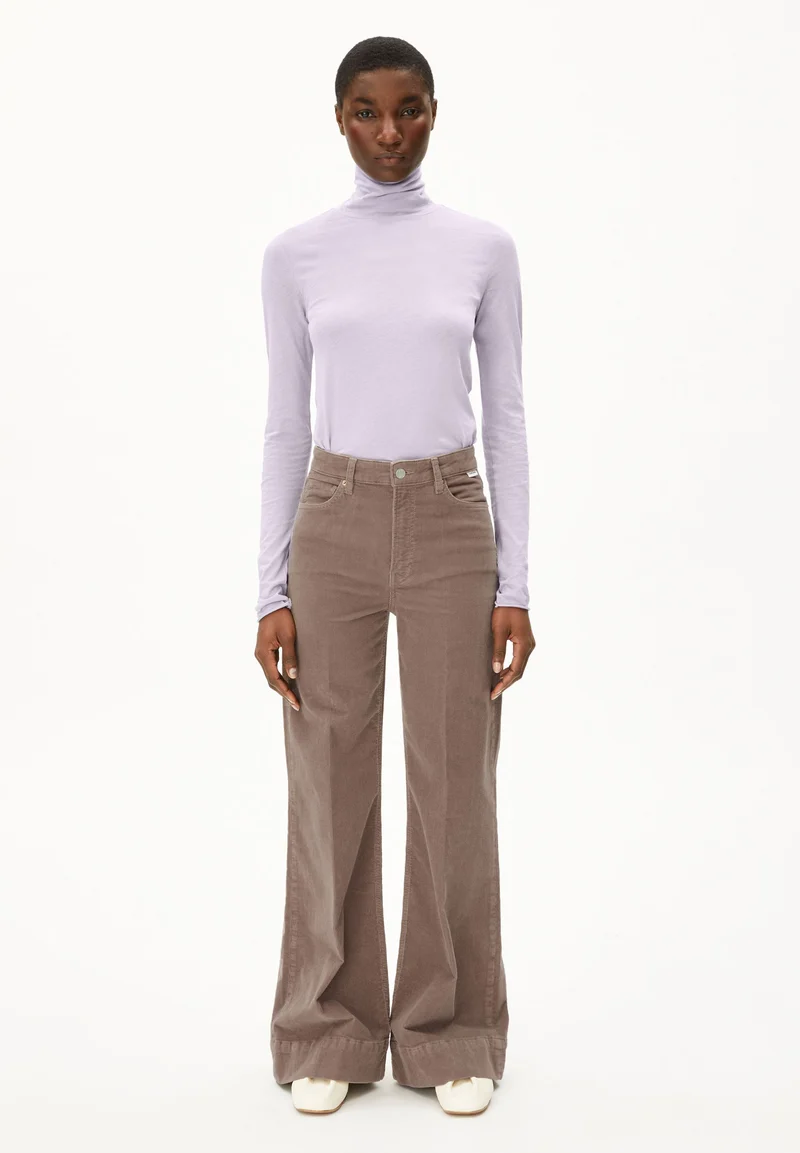 GRAZILIANAA SOFT LANGARMSHIRT | frozen lavender