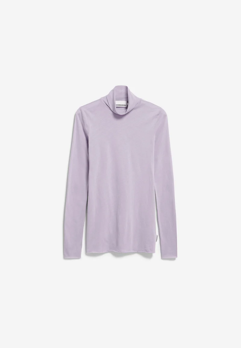 GRAZILIANAA SOFT LANGARMSHIRT | frozen lavender