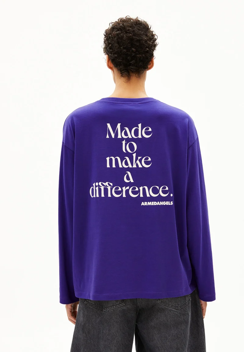 FIETAA DIFFERENCE LANGARMSHIRT | indigo lilac