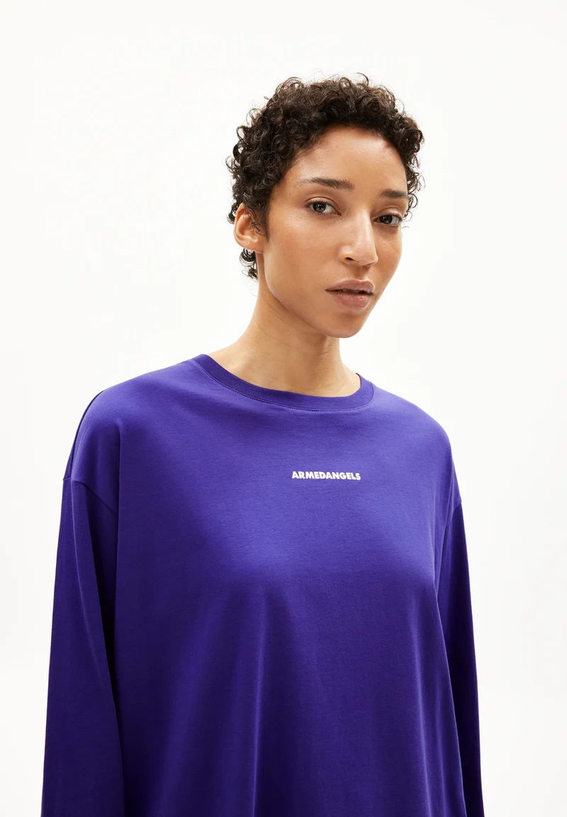 FIETAA DIFFERENCE LANGARMSHIRT | indigo lilac