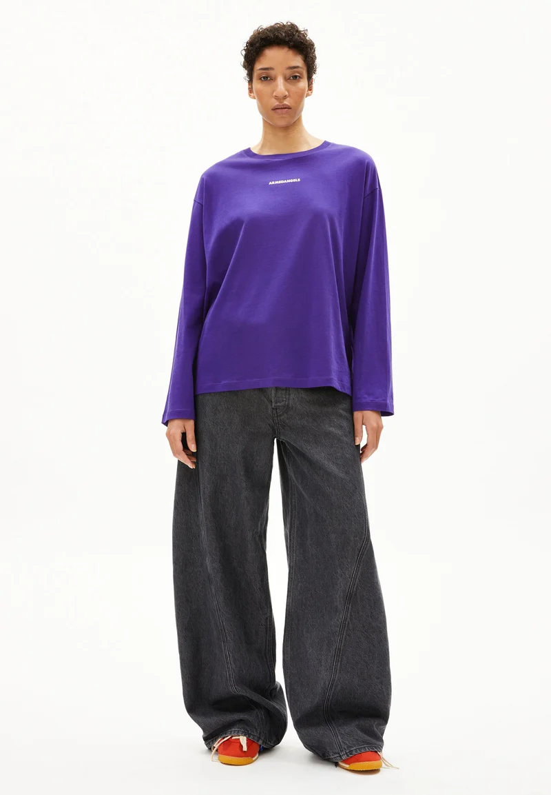 FIETAA DIFFERENCE LANGARMSHIRT | indigo lilac