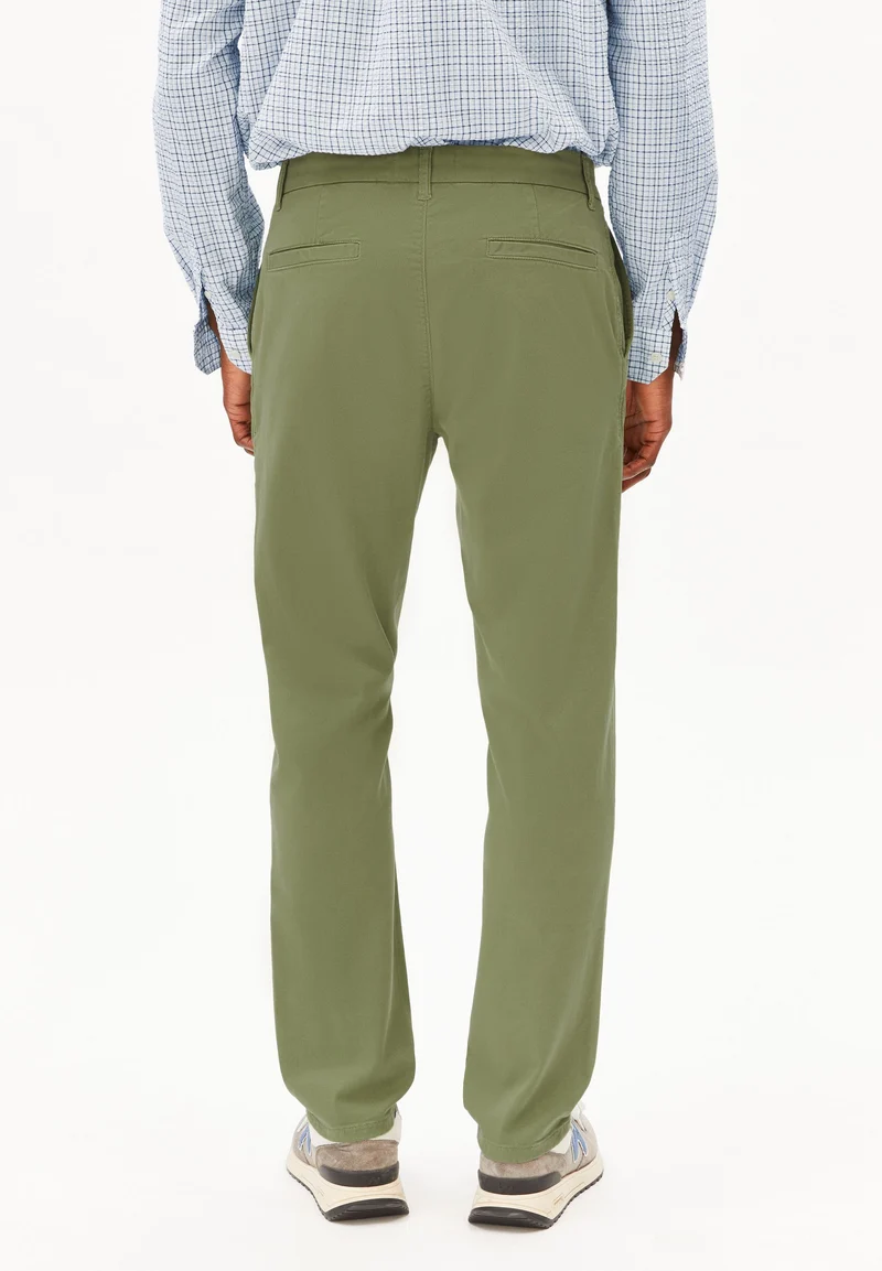AASTER CHINOHOSE | fatigue green