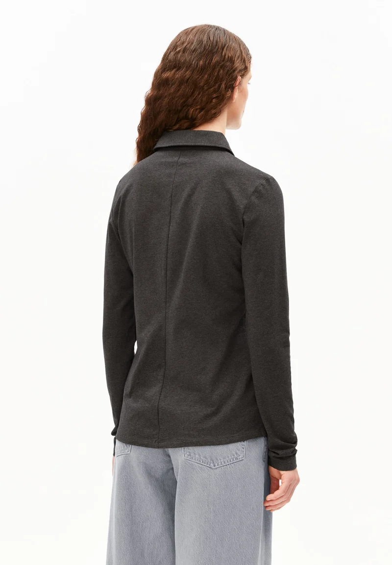 NALAANNIA BLUSE | steel melange