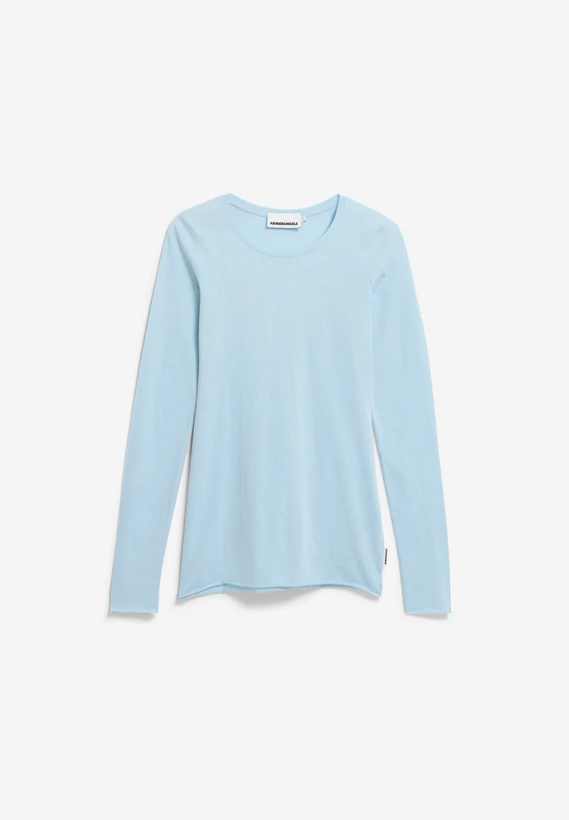 EINIAARA SOFT LANGARMSHIRT | blue glow