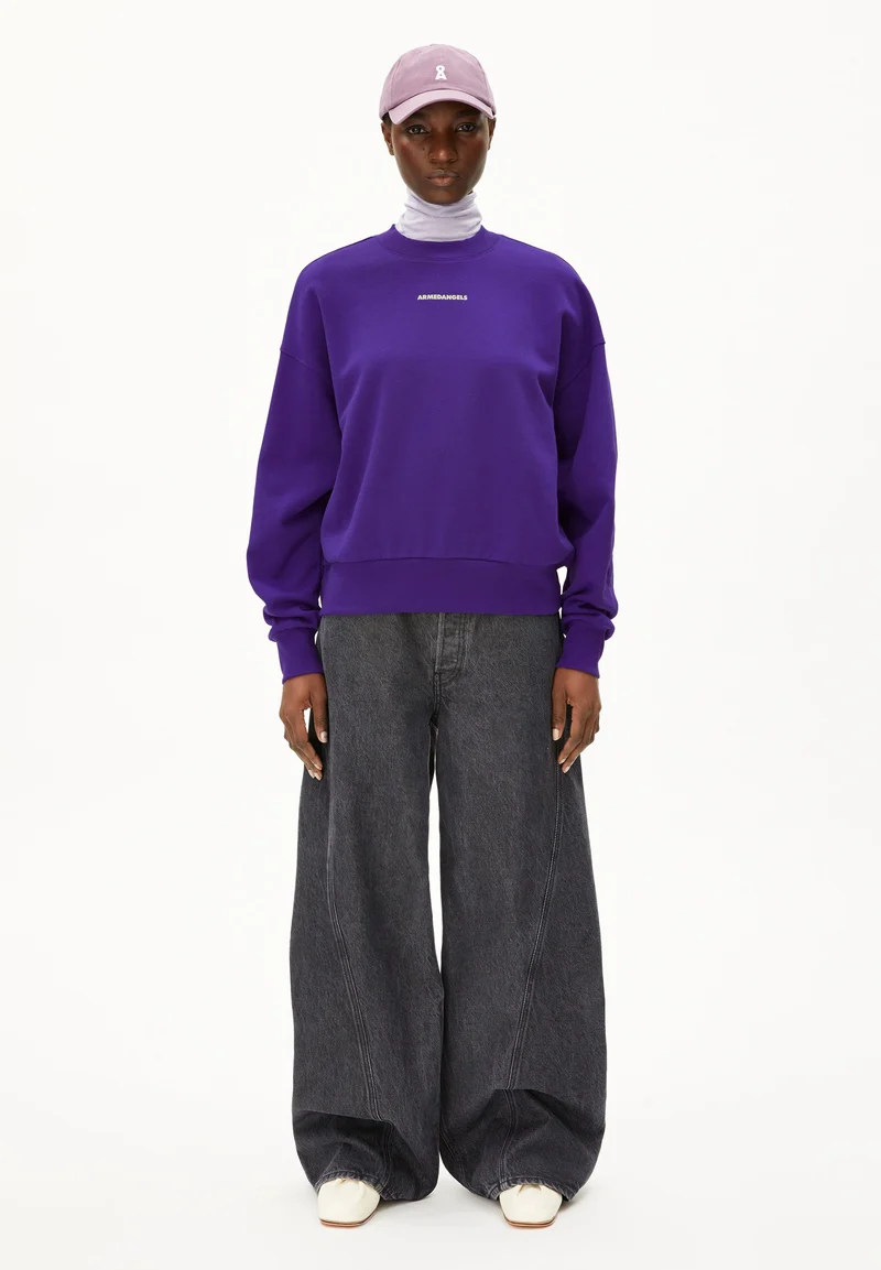 ALIZAA CHAANGE SWEATSHIRT | indigo lilac