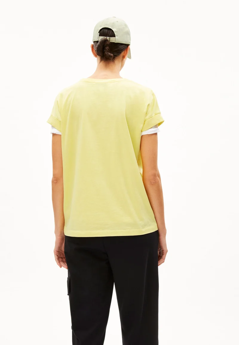 IDAARA T-SHIRT | armedangels yellow light