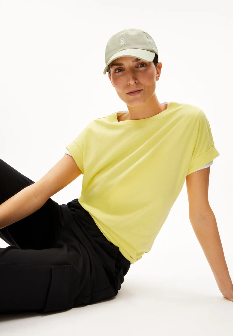 IDAARA T-SHIRT | armedangels yellow light