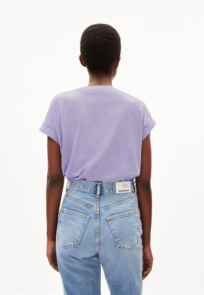 IDAARA T-SHIRT | light purple stone