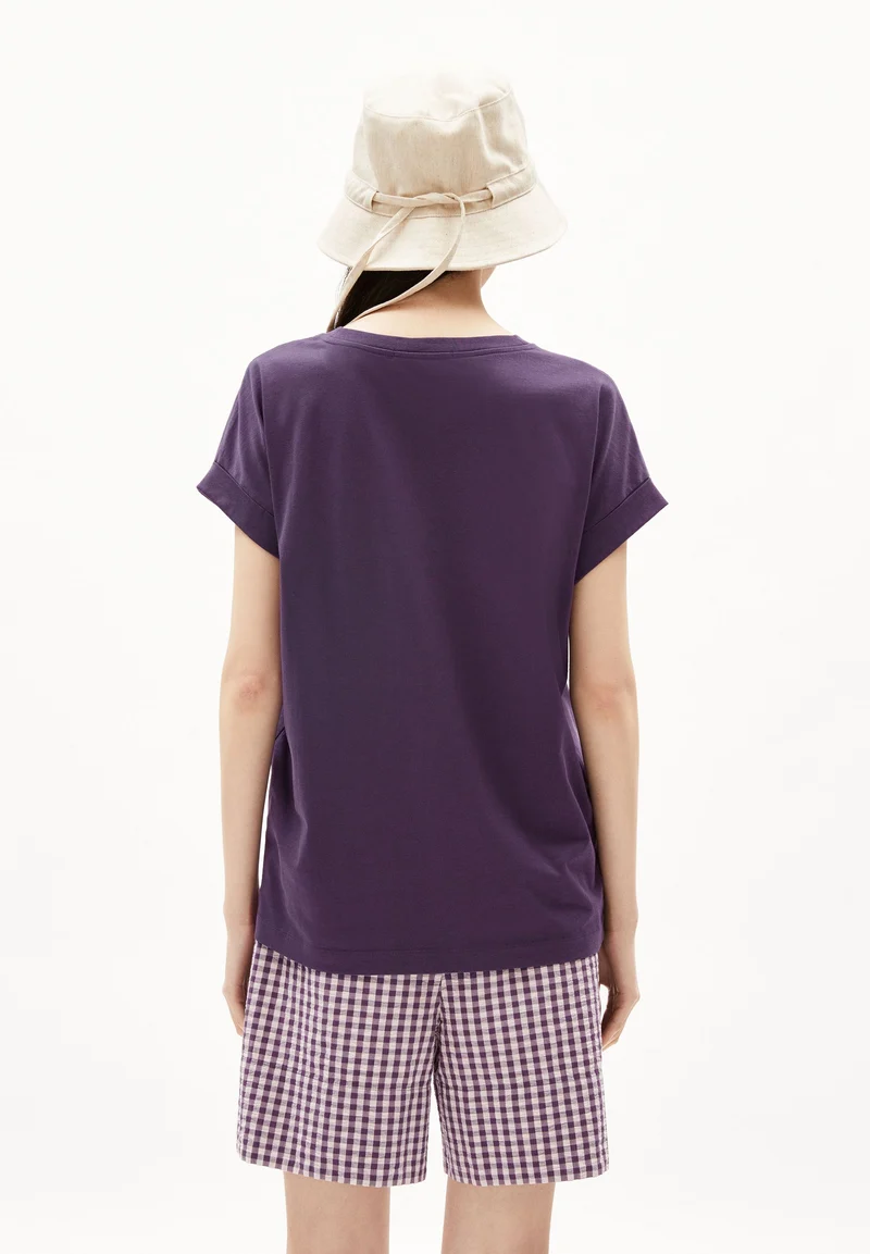 IDAARA T-SHIRT | blue ash