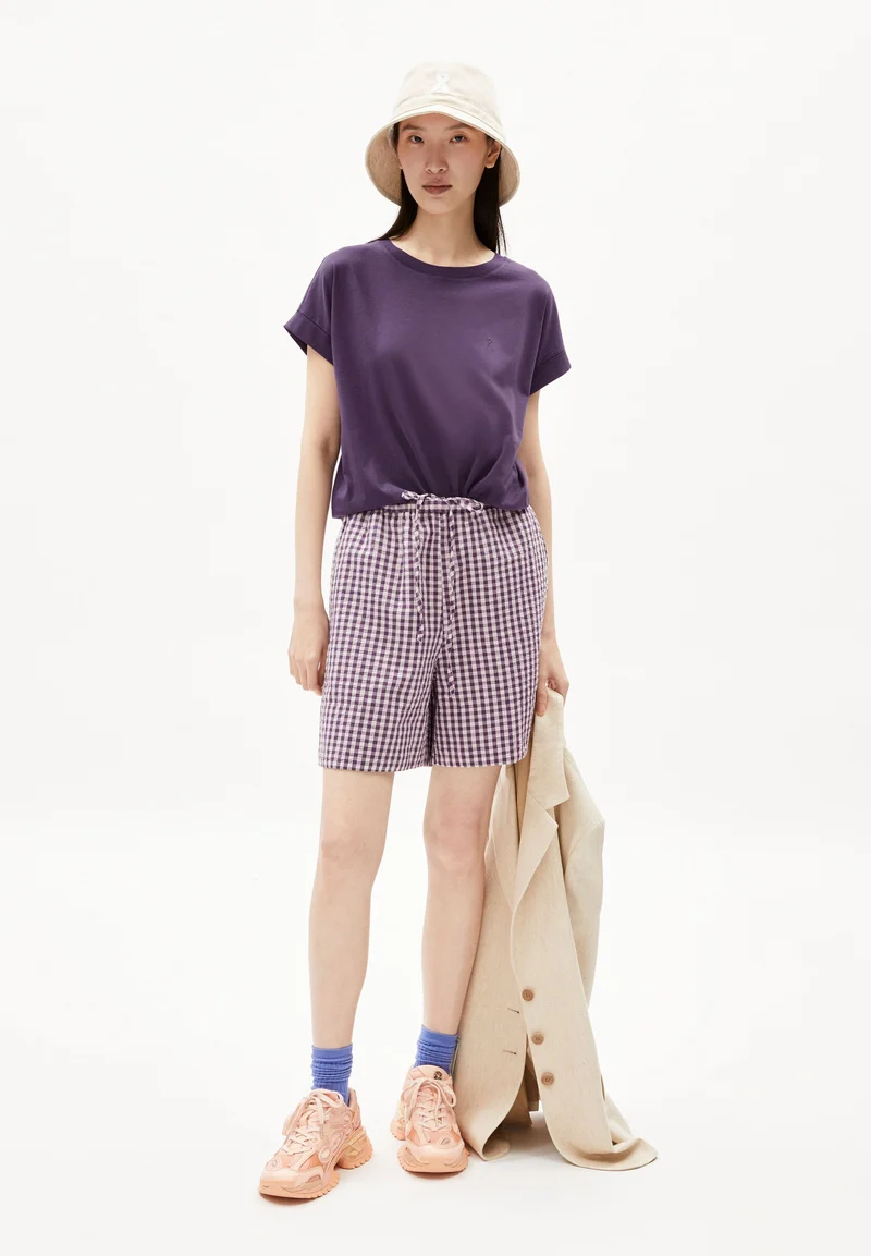 IDAARA T-SHIRT | blue ash