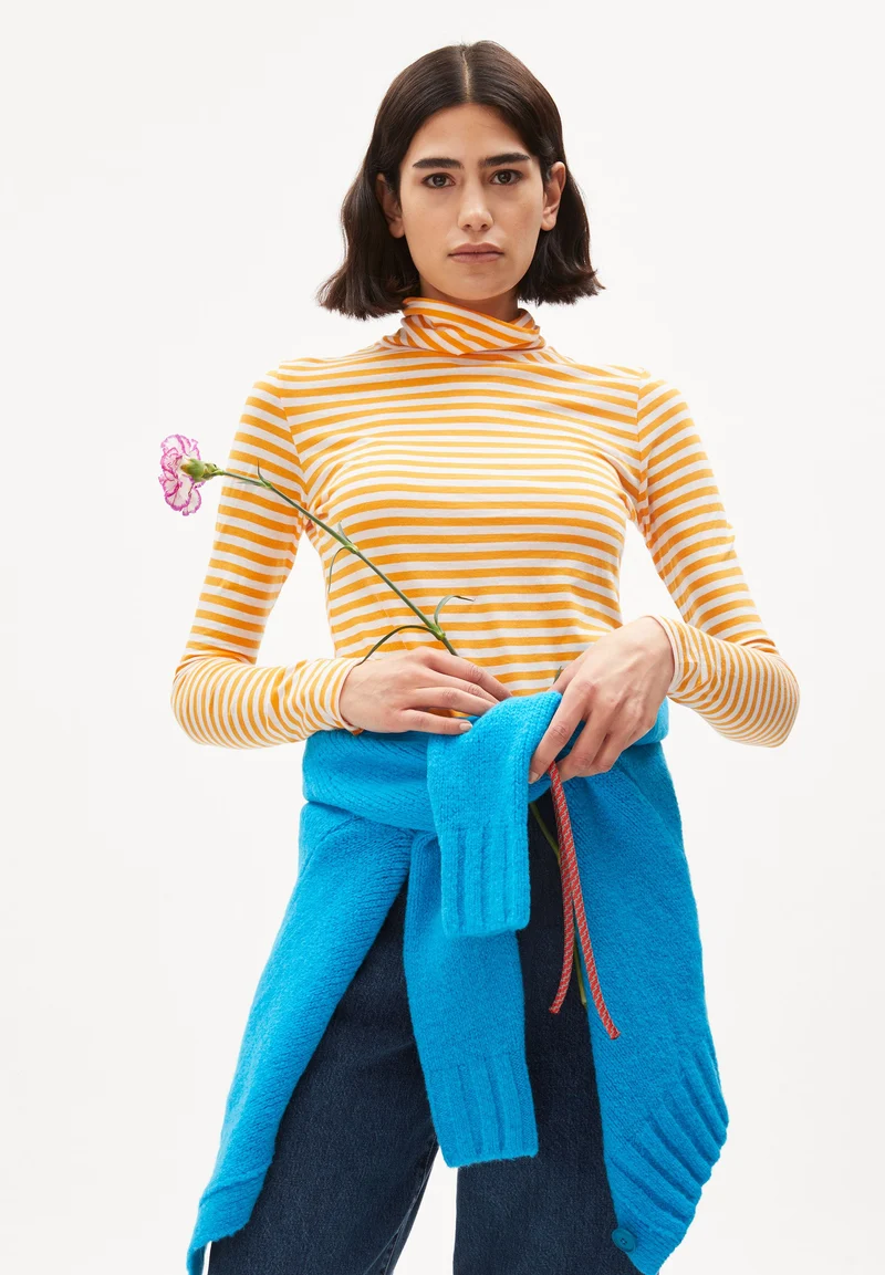 MALENAA STRIPES | sunset-off white