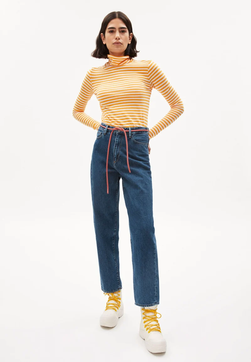 MALENAA STRIPES | sunset-off white