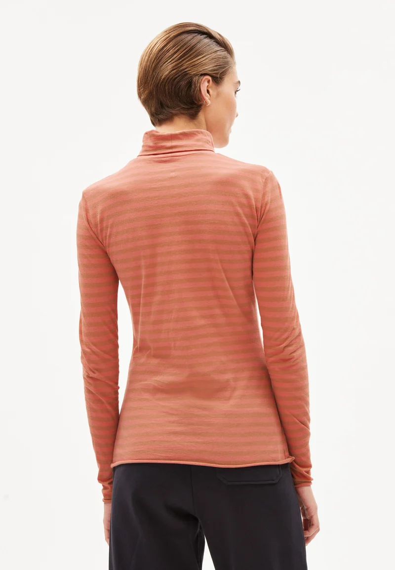 MALENAA STRIPES | pink maple-smoky almond