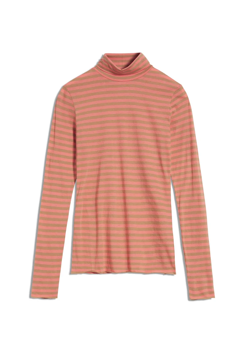 MALENAA STRIPES | pink maple-smoky almond