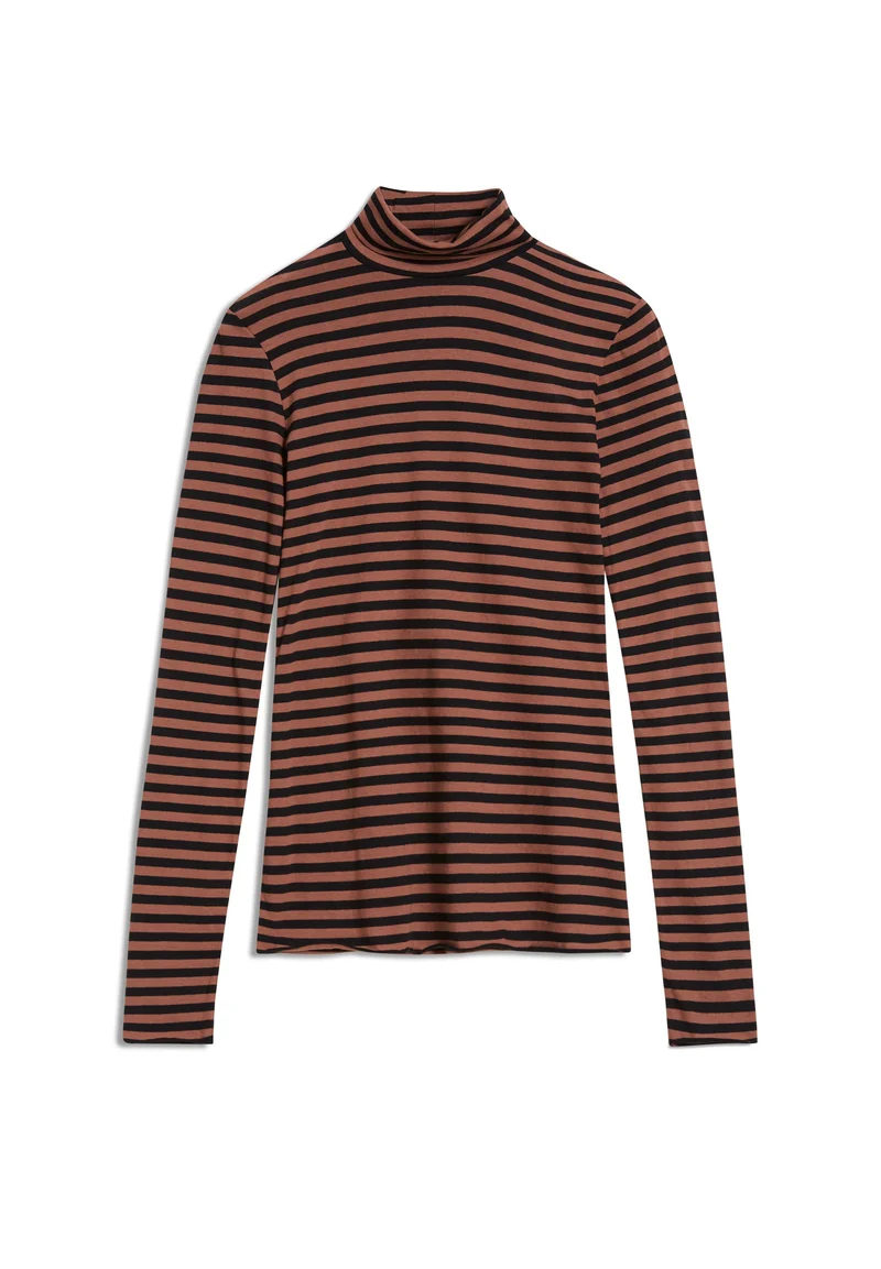MALENAA STRIPES | copper glow-black