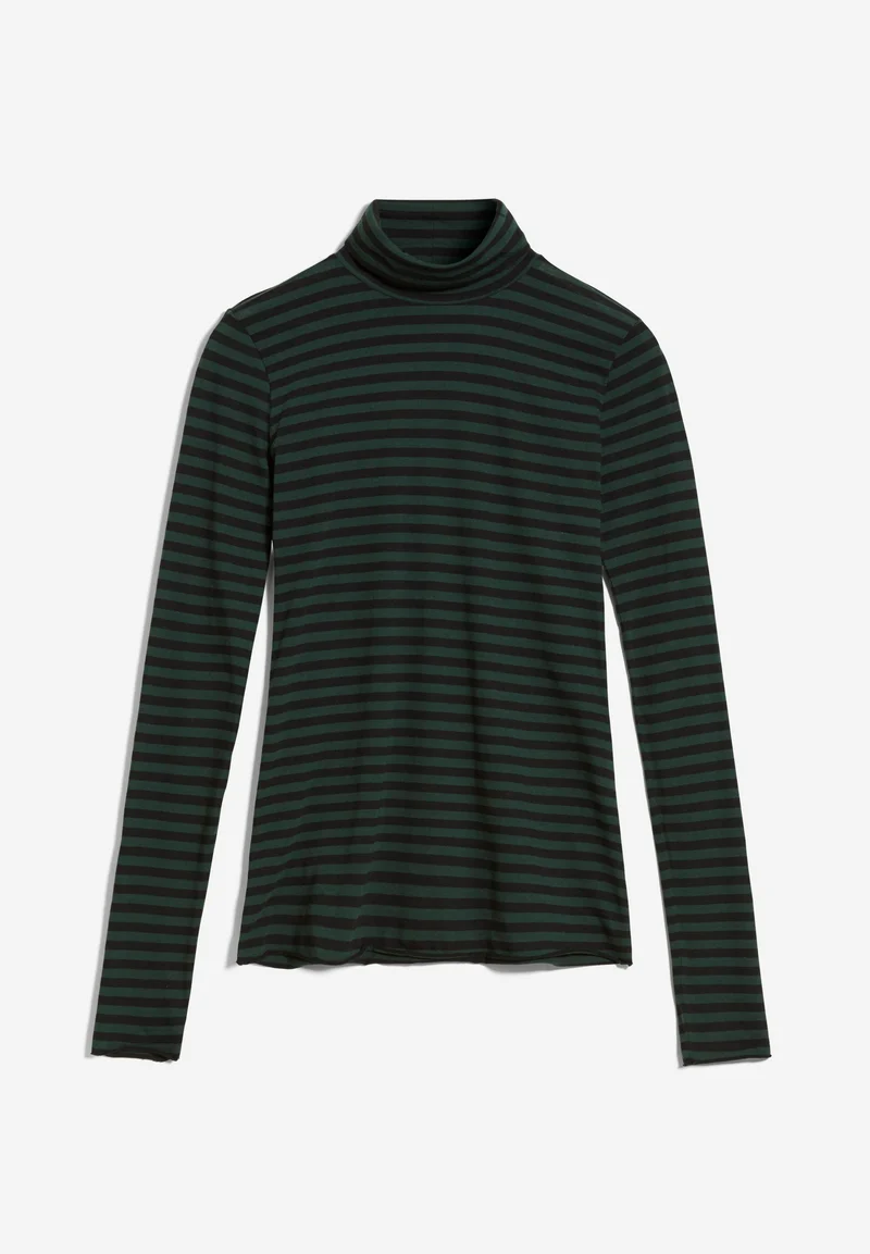 MALENAA STRIPES | dark scarab-black