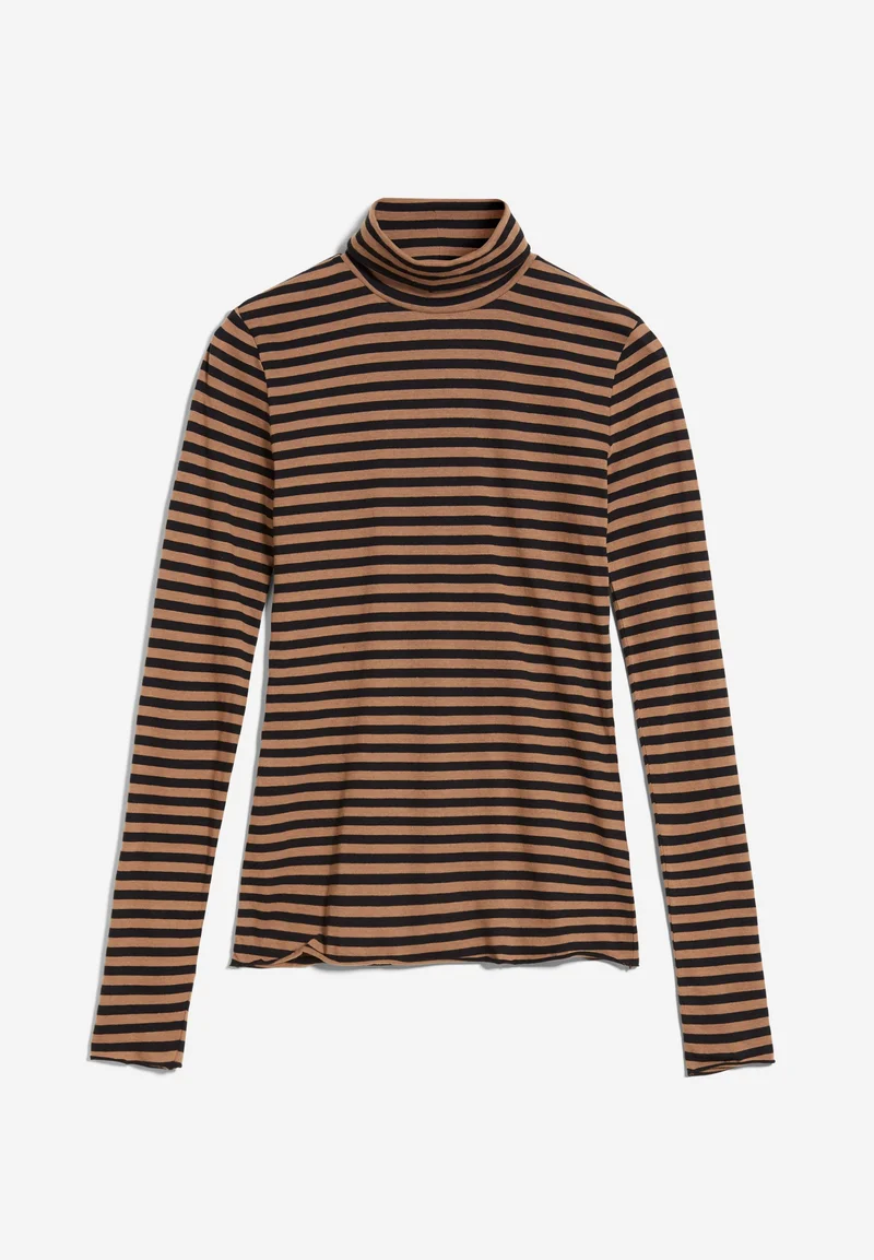 MALENAA STRIPES | cedar wood-black