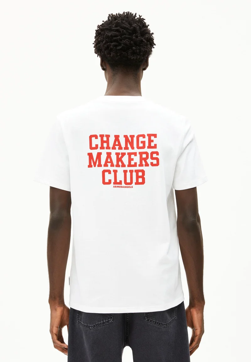 MAARKOS CHANGEMAKERS T-SHIRT | white