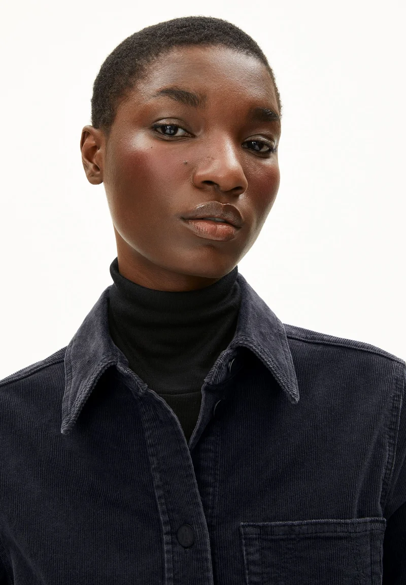 AURELEAA CORDUROY | dark steel