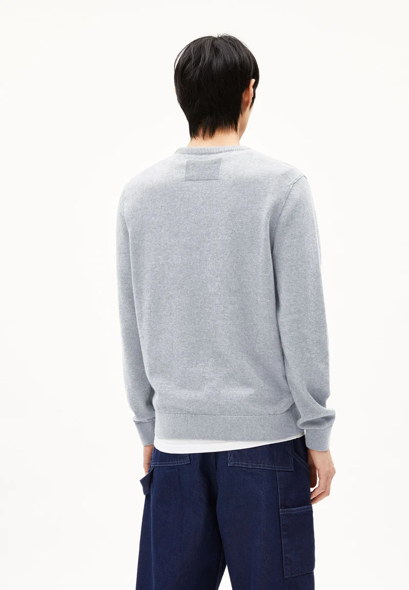 MIKITAA STRICKPULLOVER | silver melange