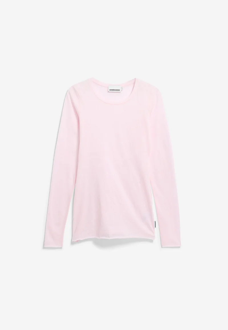 EINIAARA SOFT LANGARMSHIRT | pink mist
