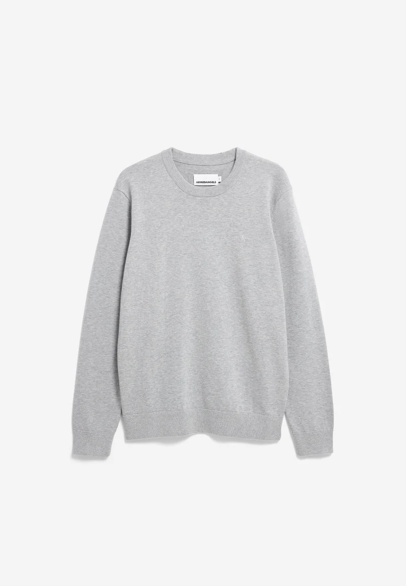 LOUKAA STRICKPULLOVER | silver melange