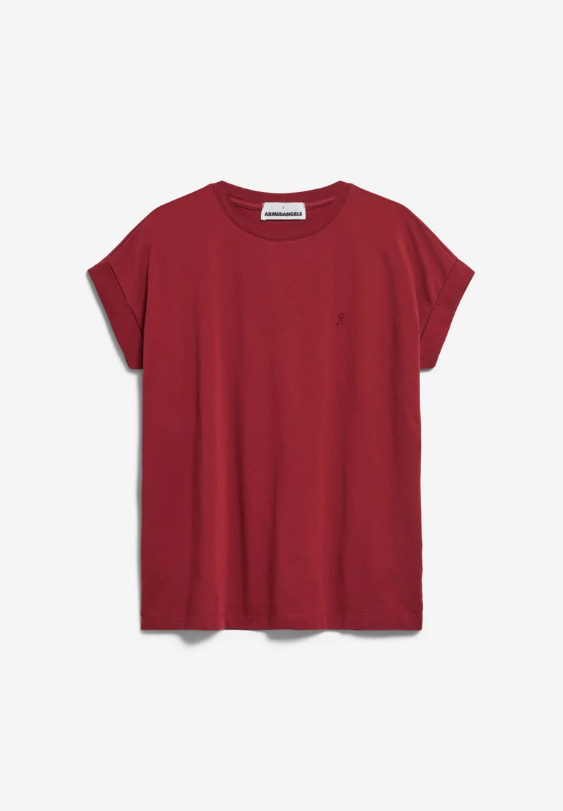 IDAARA T-SHIRT | dark crimson