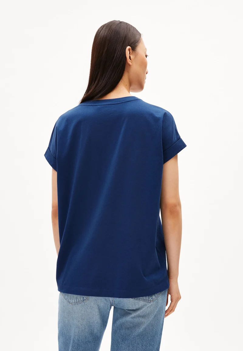 IDAARA T-SHIRT | faded indigo