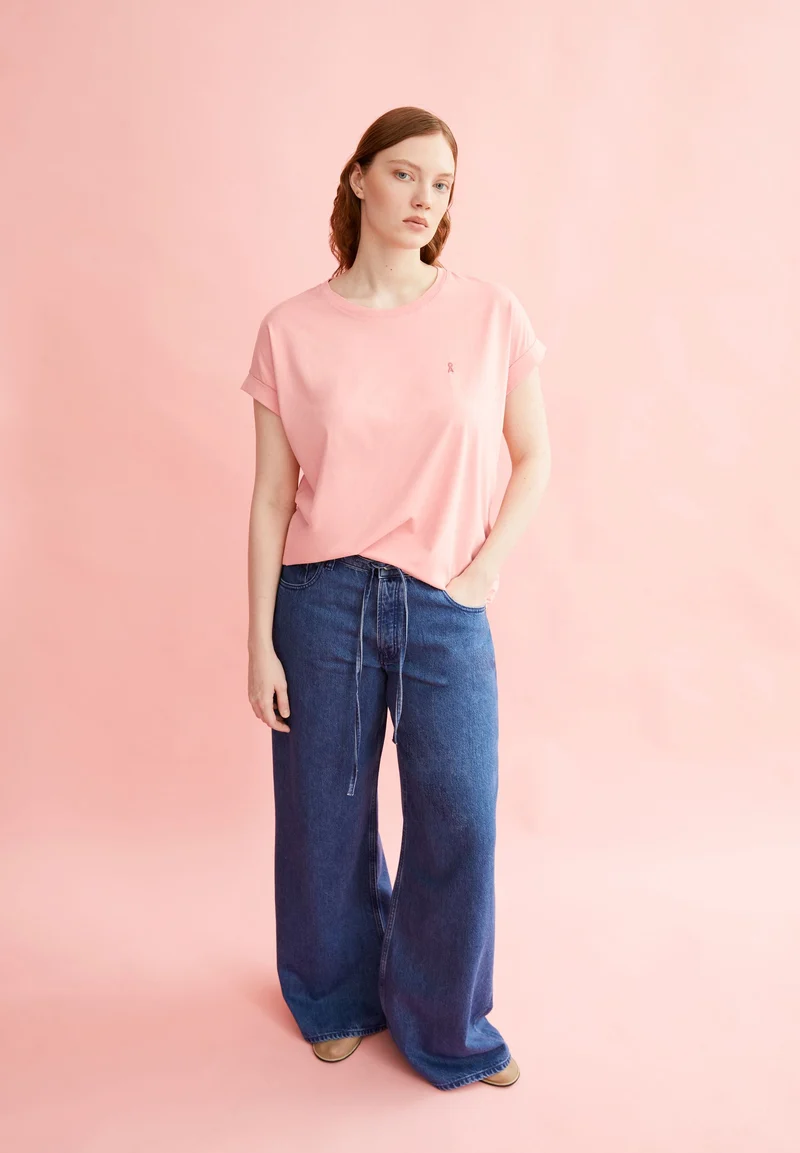 IDAARA T-SHIRT | deep rosalilly