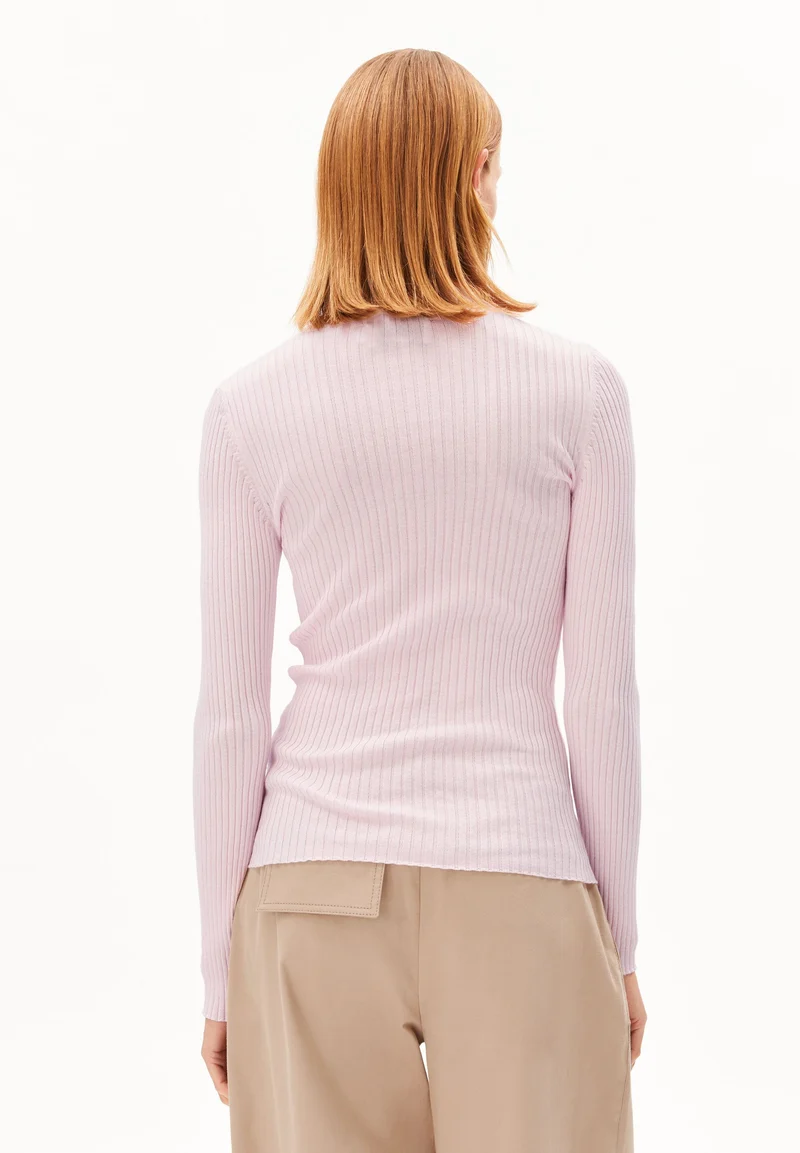 ALAANIA STRICKPULLOVER | pink mist