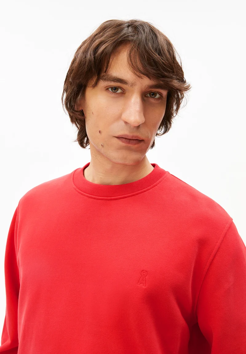 BAARO LOOP SWEATSHIRT | mars red