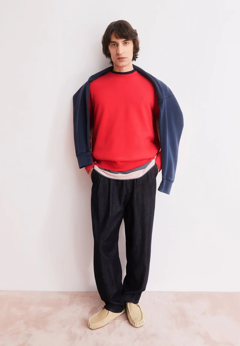 BAARO LOOP SWEATSHIRT | mars red