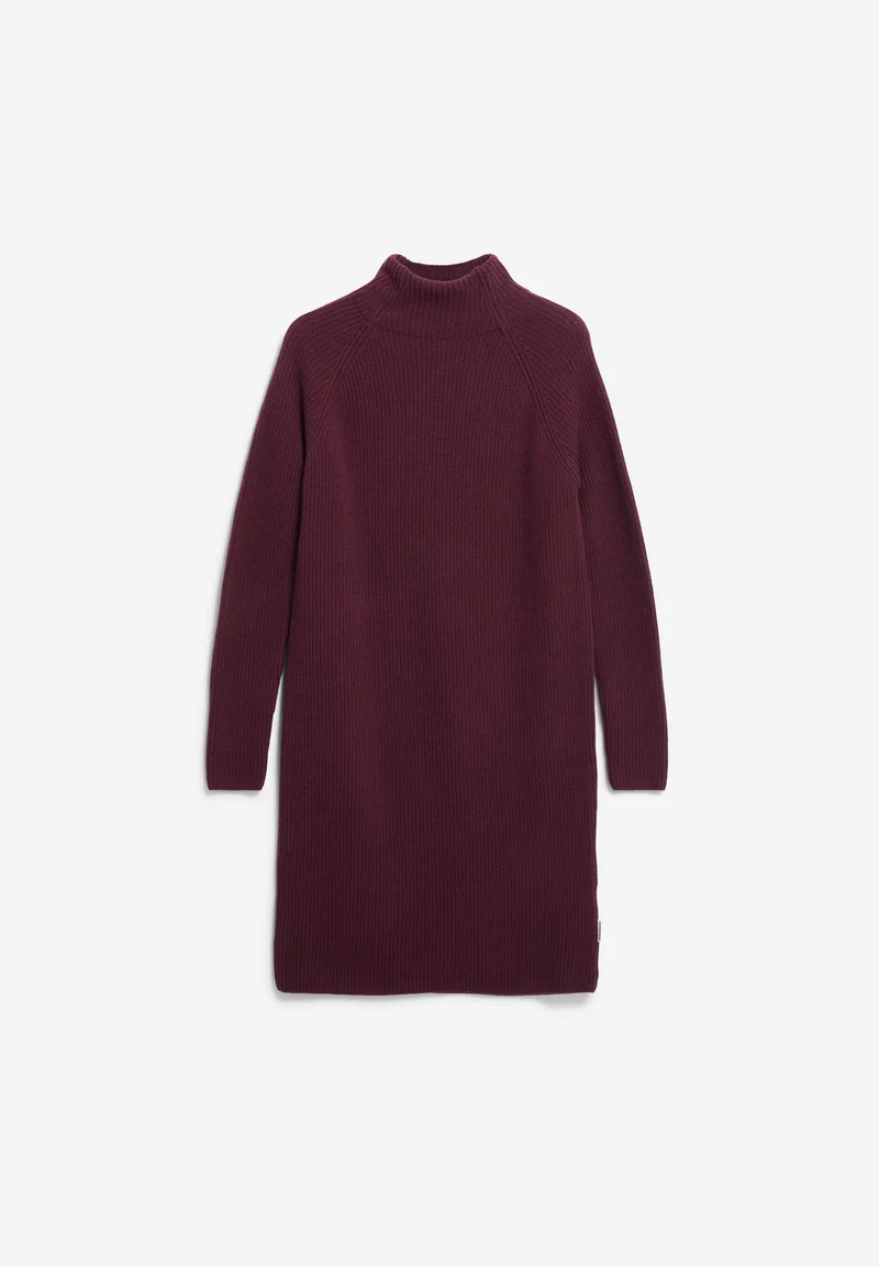 MILLAANA KLEID | dark cranberry