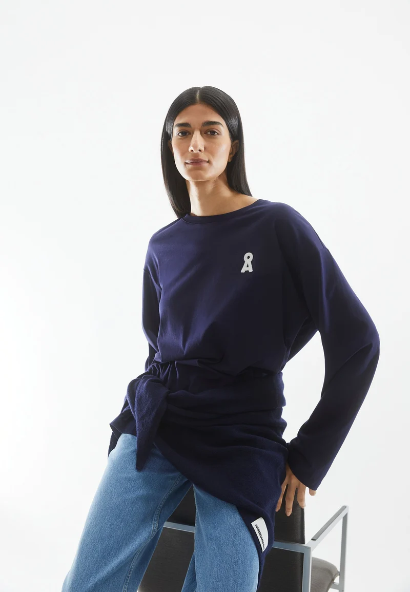 ICONIC Å FIETAA LANGARMSHIRT | tinted navy