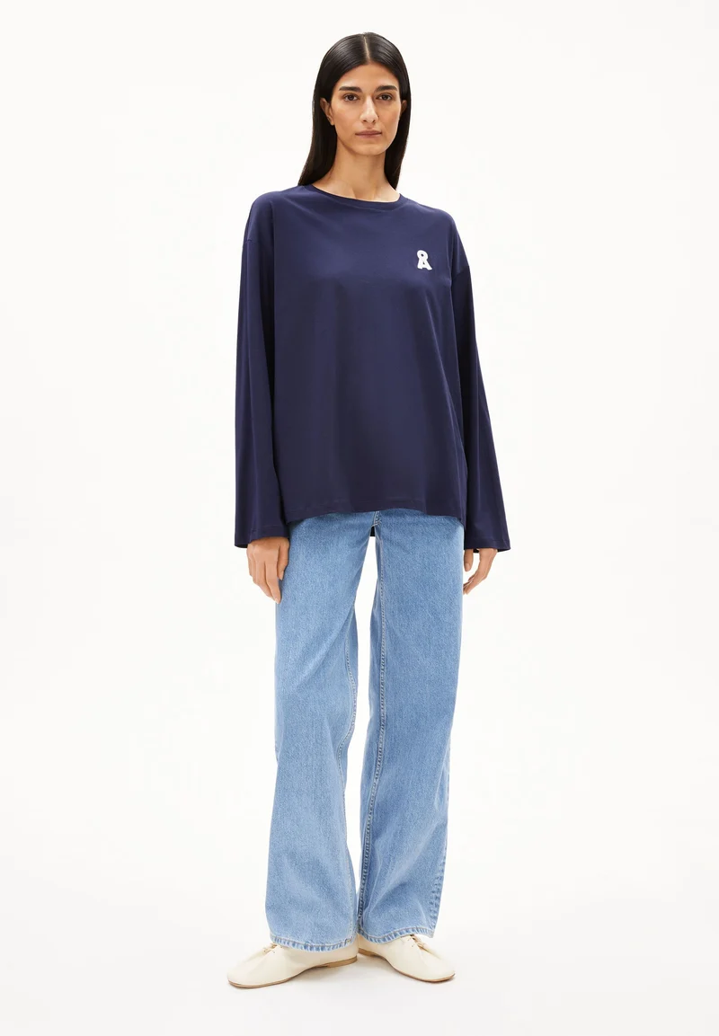 ICONIC Å FIETAA LANGARMSHIRT | tinted navy