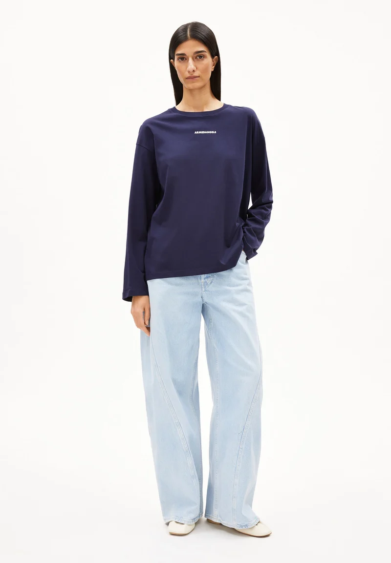 FIETAA DIFFERENCE LANGARMSHIRT | tinted navy