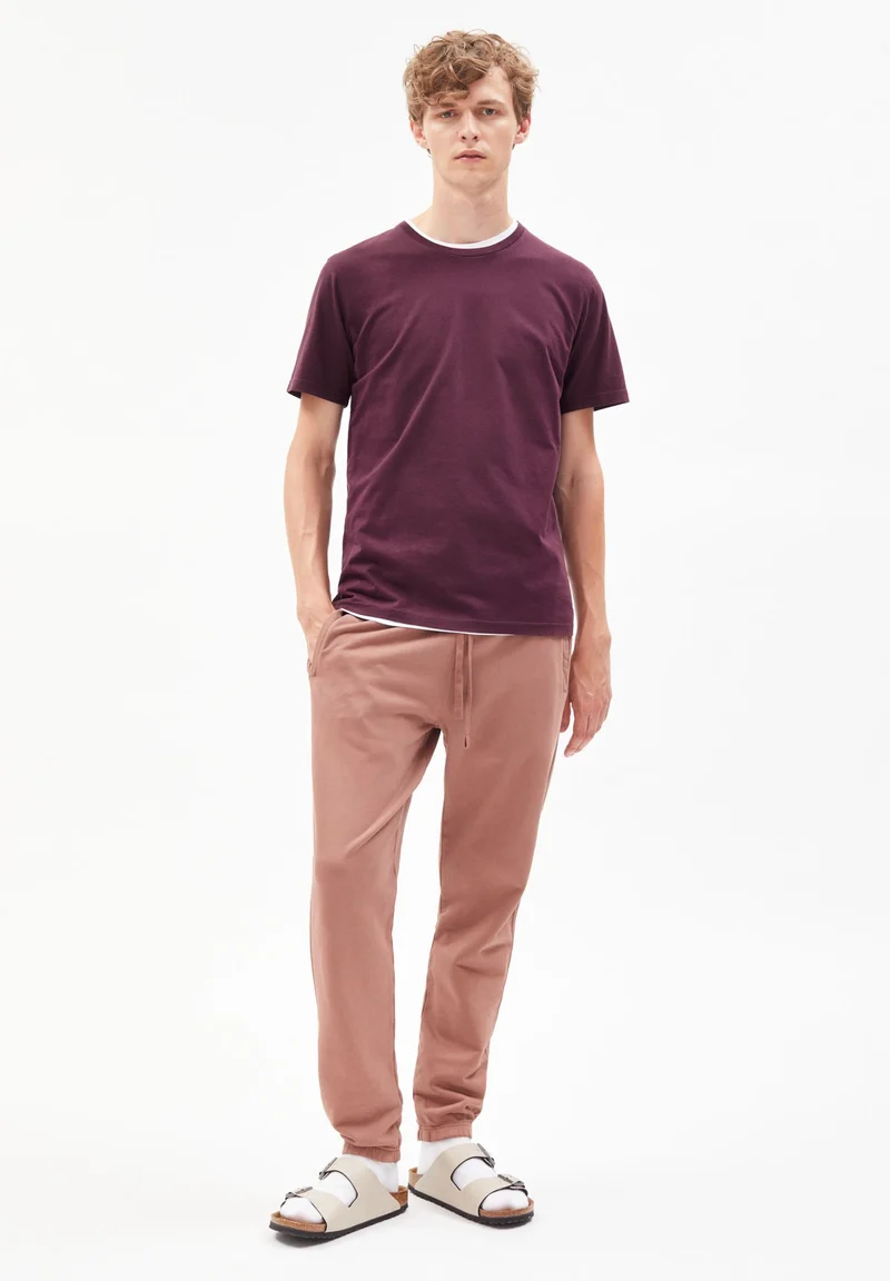 JAAMES T-SHIRT | dark aubergine