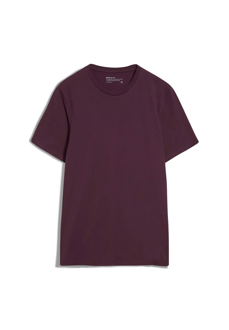 JAAMES T-SHIRT | dark aubergine