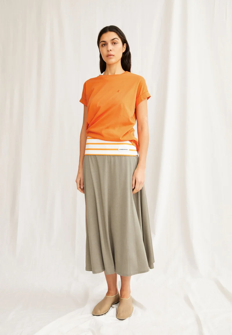 IDAARA T-SHIRT | light tangerine