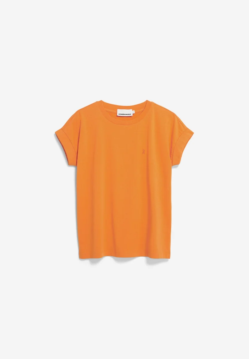 IDAARA T-SHIRT | light tangerine