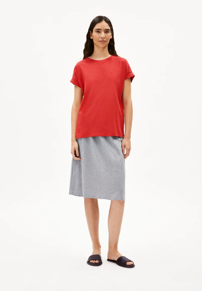 IDAARA T-SHIRT | coral blush