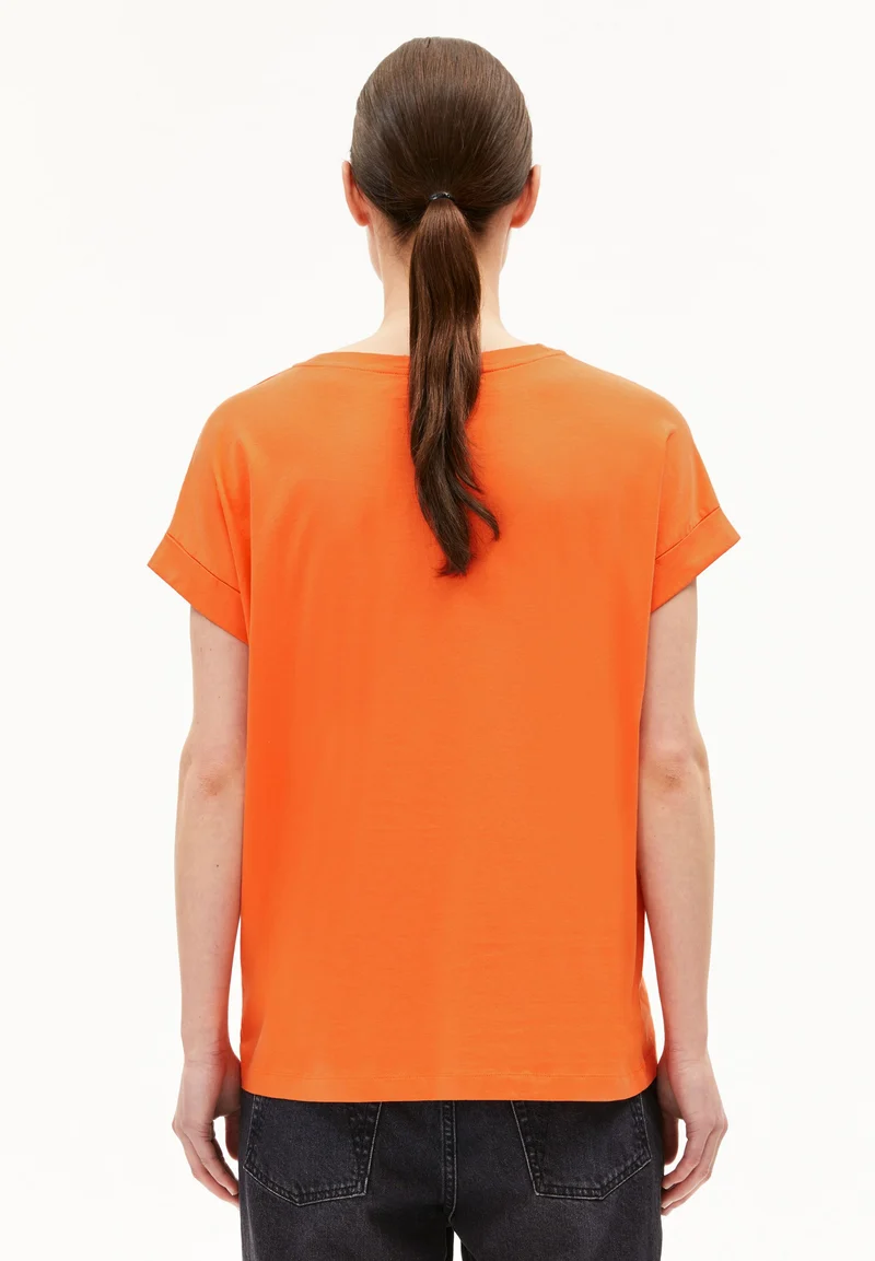 IDAARA T-SHIRT | sunset orange