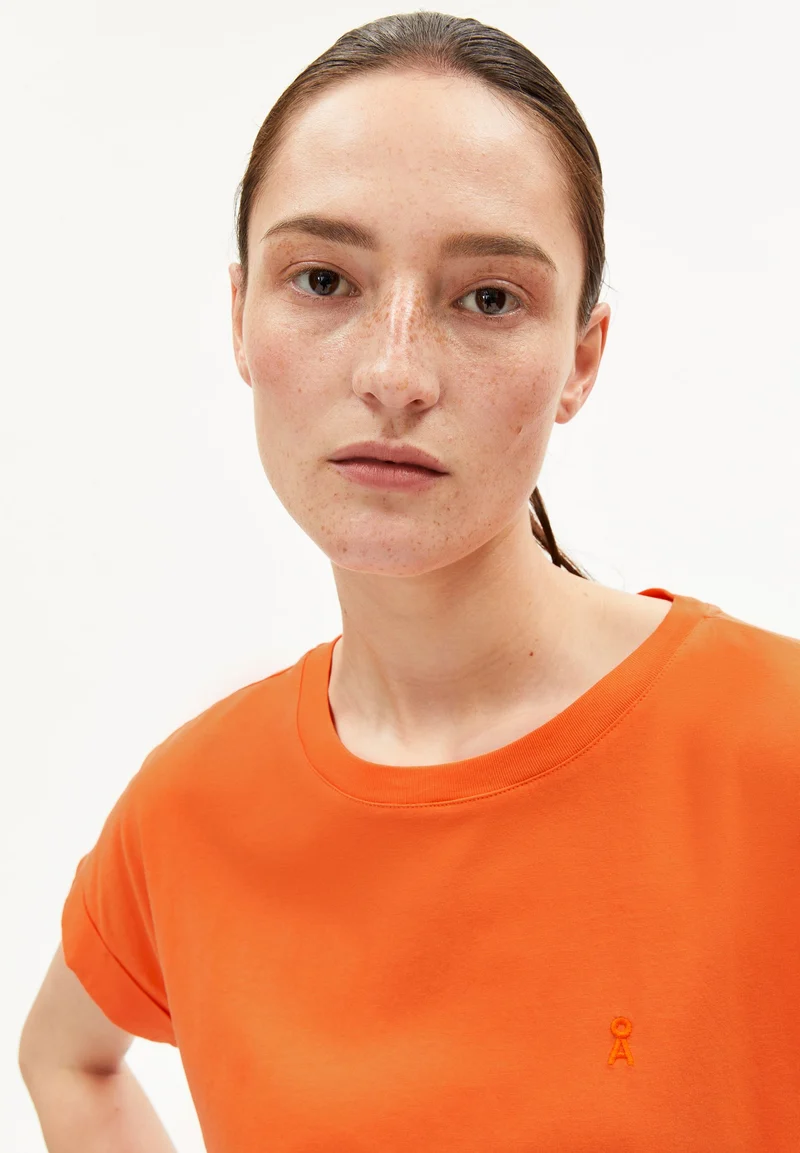 IDAARA T-SHIRT | sunset orange