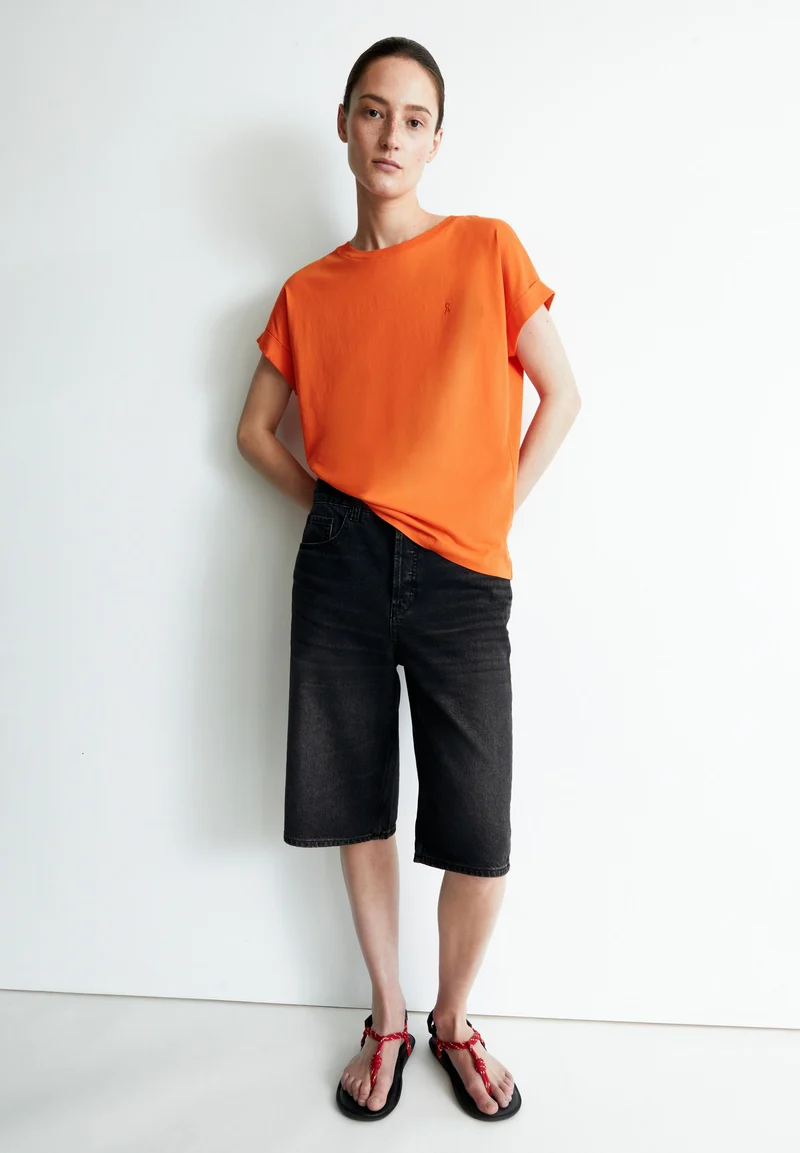 IDAARA T-SHIRT | sunset orange