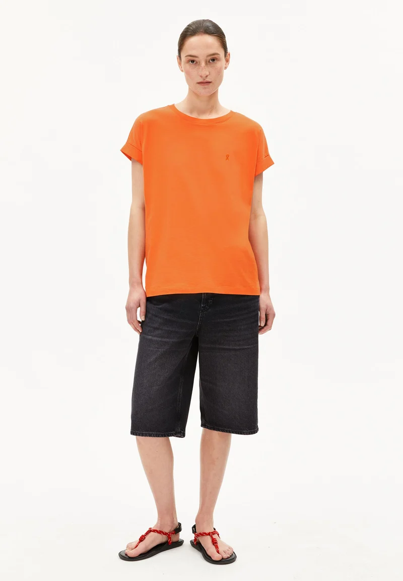 IDAARA T-SHIRT | sunset orange