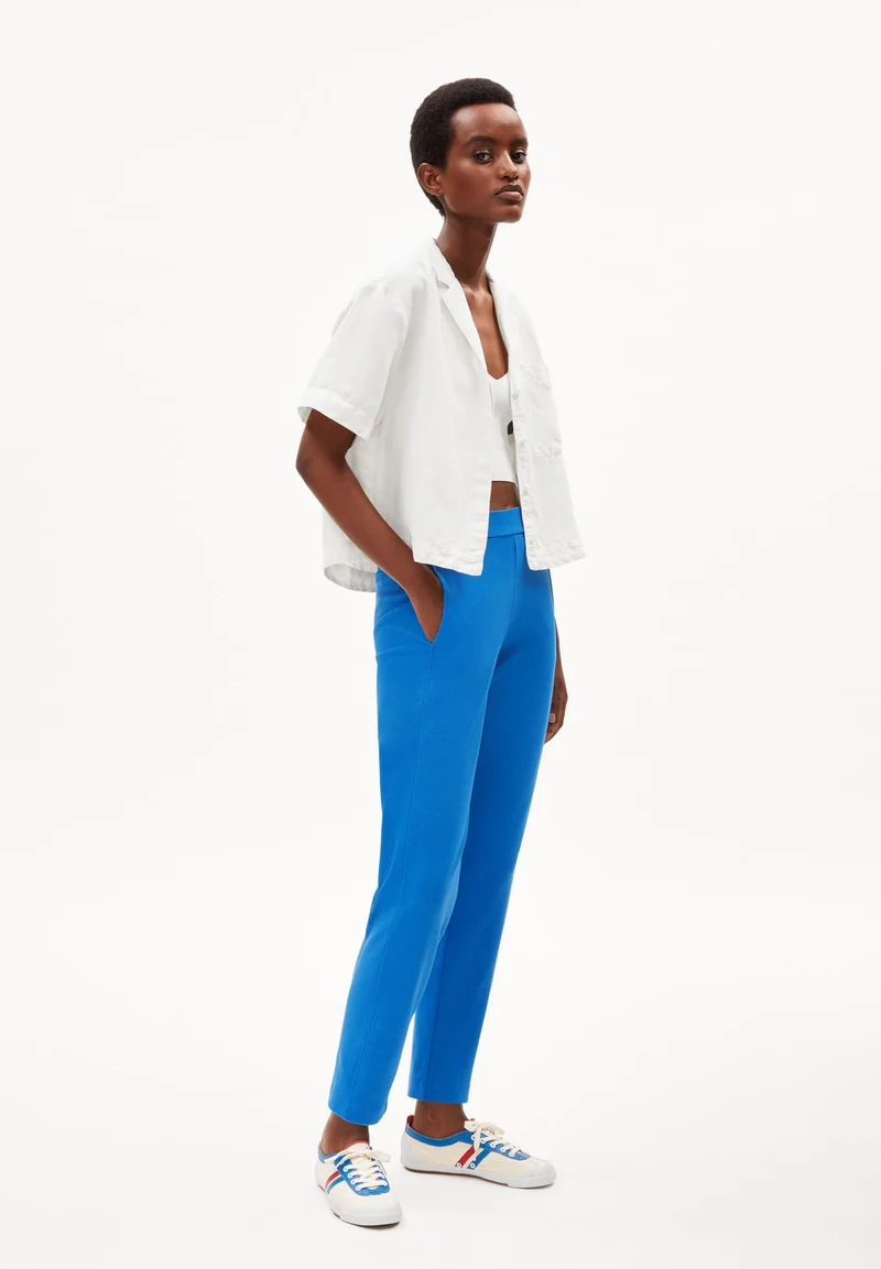 MAGDAALENA JERSEYHOSE | warm blue