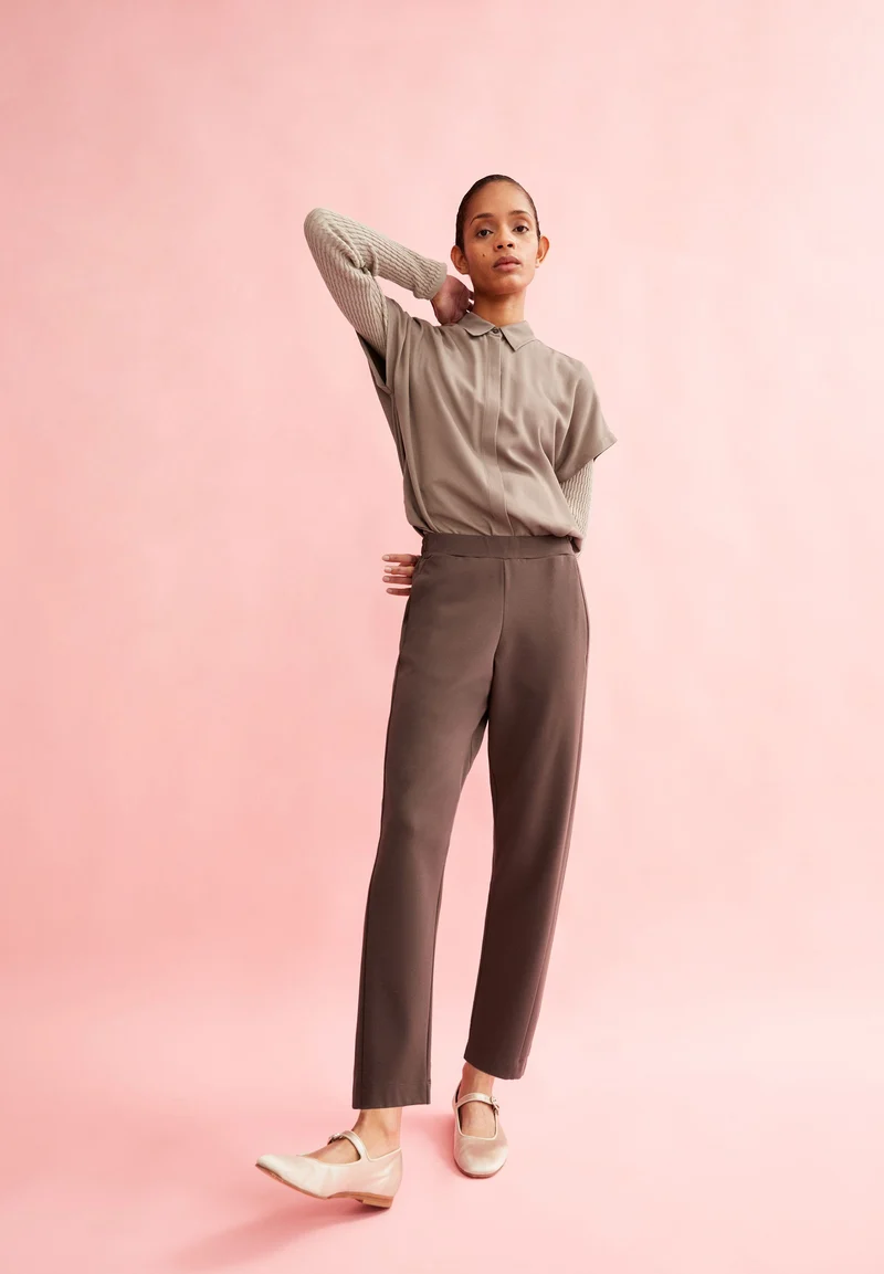 MAGDAALENA JERSEYHOSE | warm slate